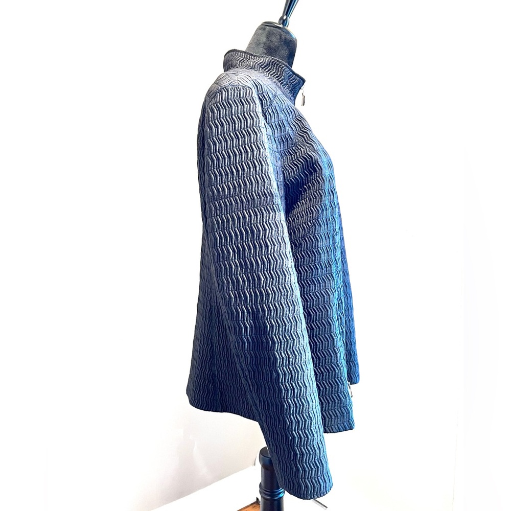 Pendleton Jacket Quilted Lined High Collar Full Z… - image 3